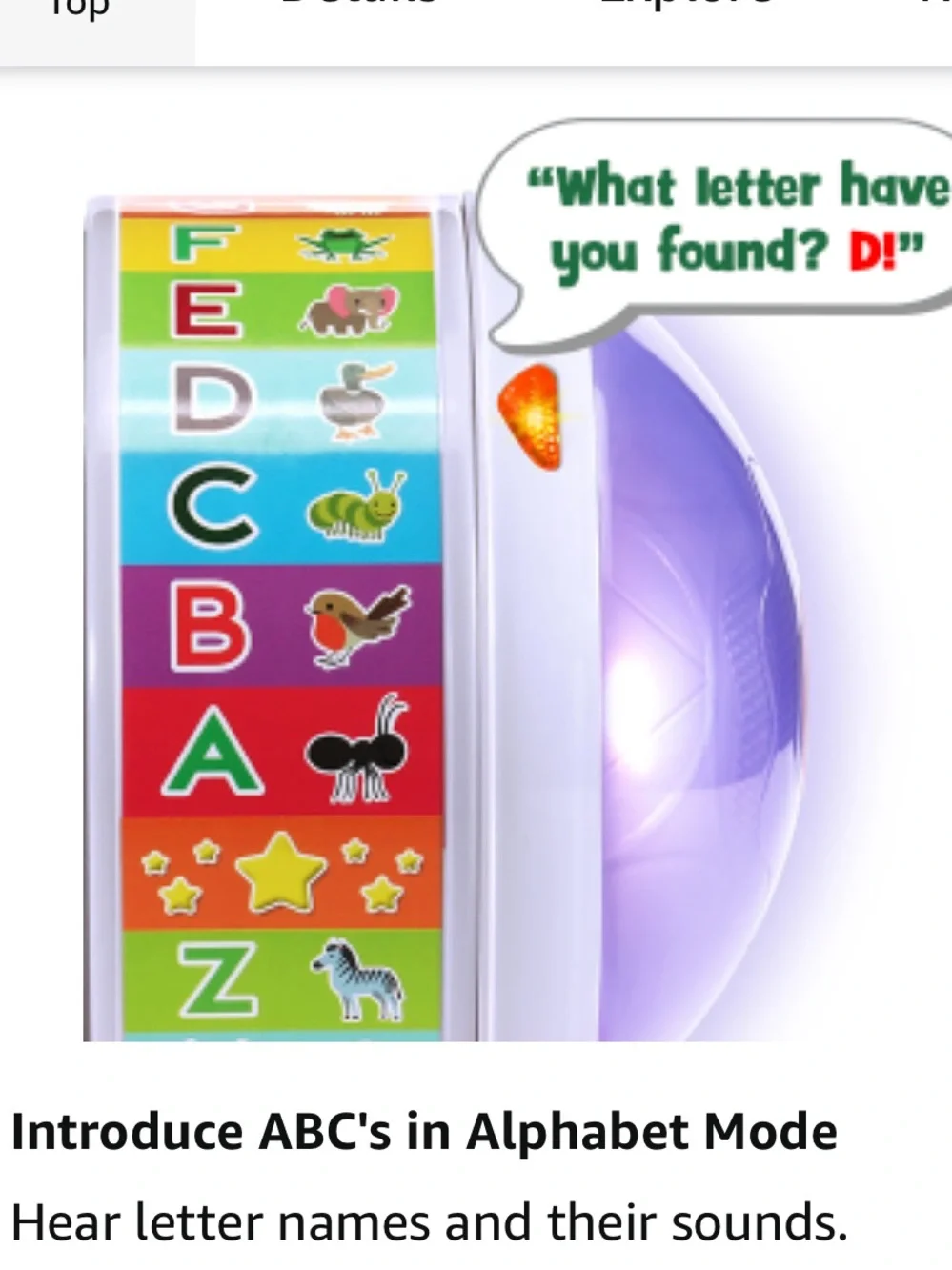 LeapFrog Spin and Sing Alphabet Zoo Toy